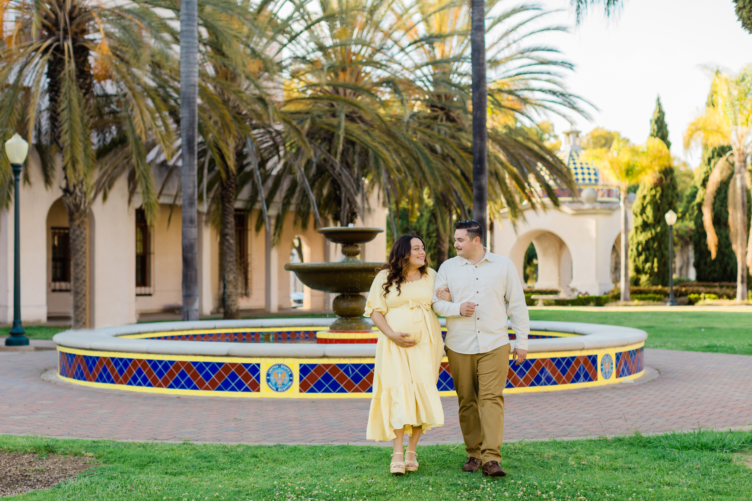 Balboa Park Maternity Photo shoot