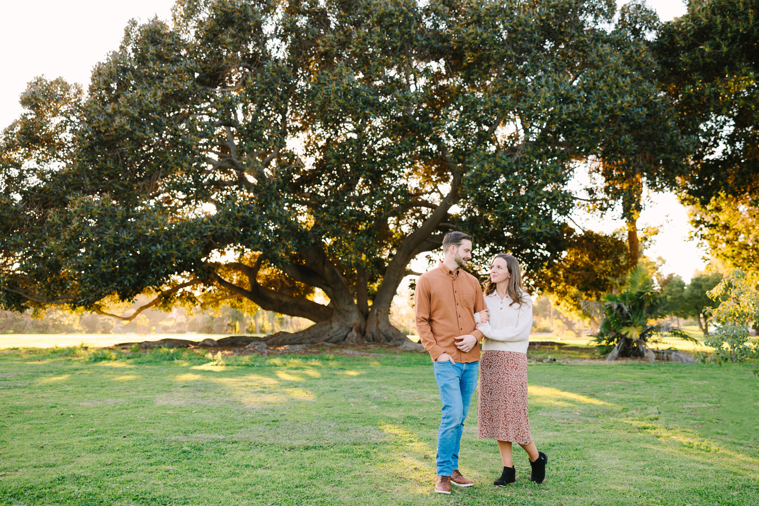 Golden Hill Park Engagement Photo Shoot